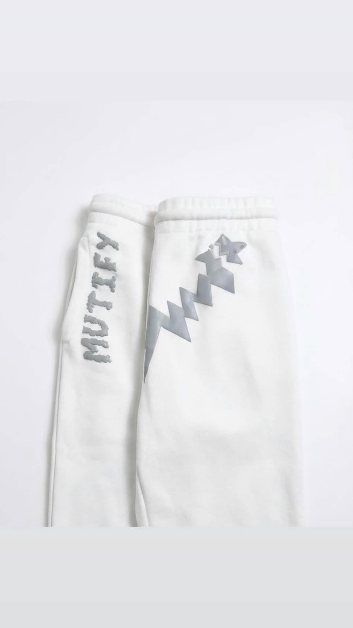 "Broken Promise" TRACKSUIT (White)