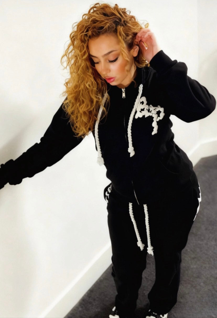 "Broken Promise" TRACKSUIT (Black)