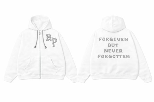 "Broken Promise" HOODIE (White)
