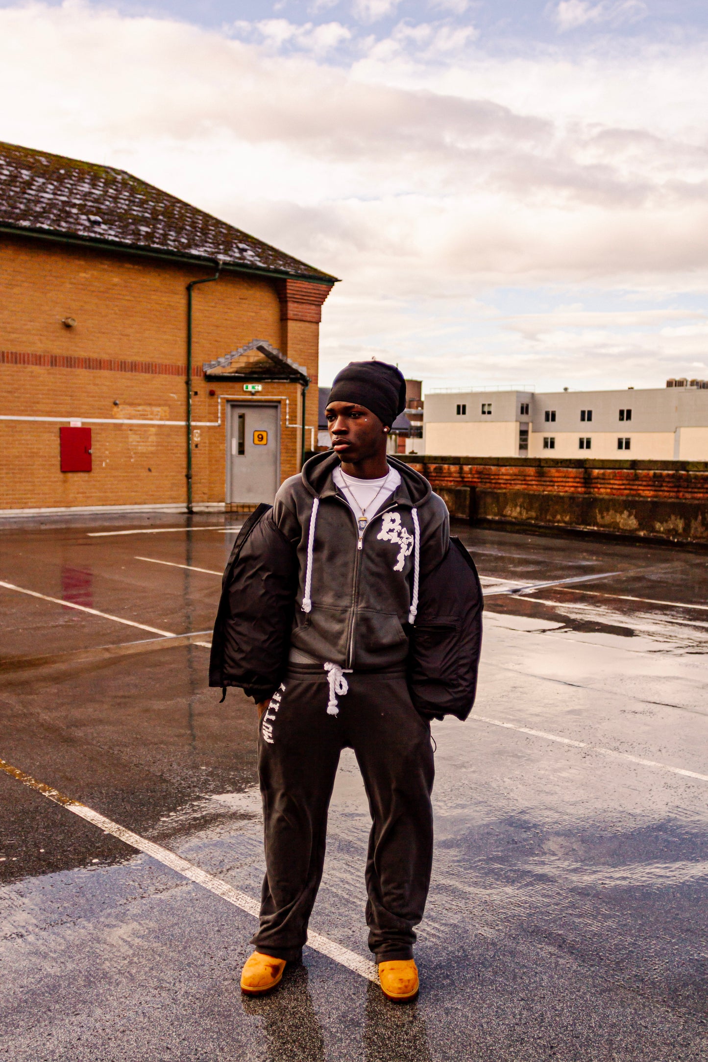 "Broken Promise" TRACKSUIT (Grey)