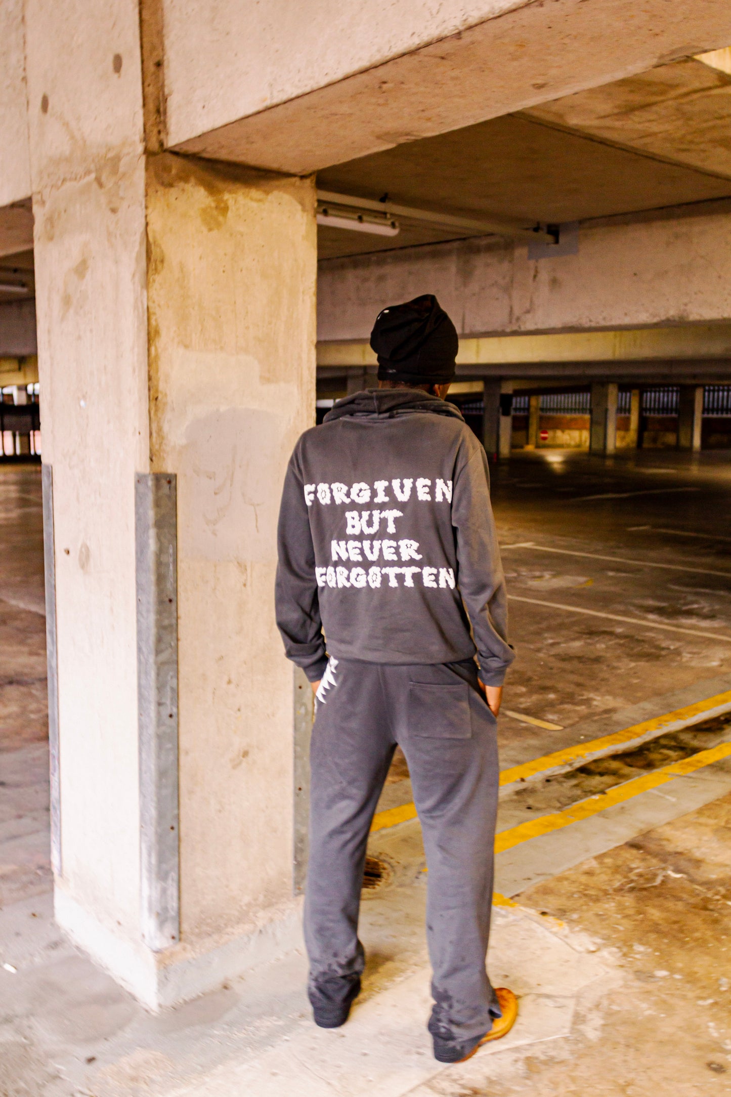 "Broken Promise" TRACKSUIT (Grey)