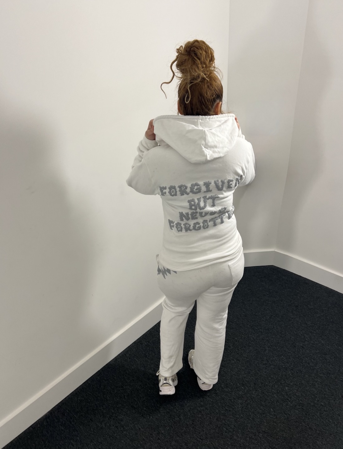 "Broken Promise" TRACKSUIT (White)