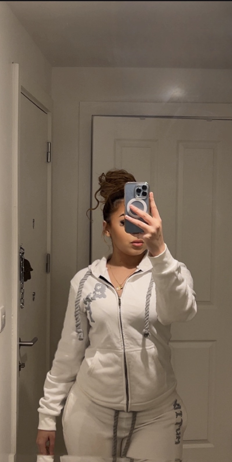 "Broken Promise" TRACKSUIT (White)