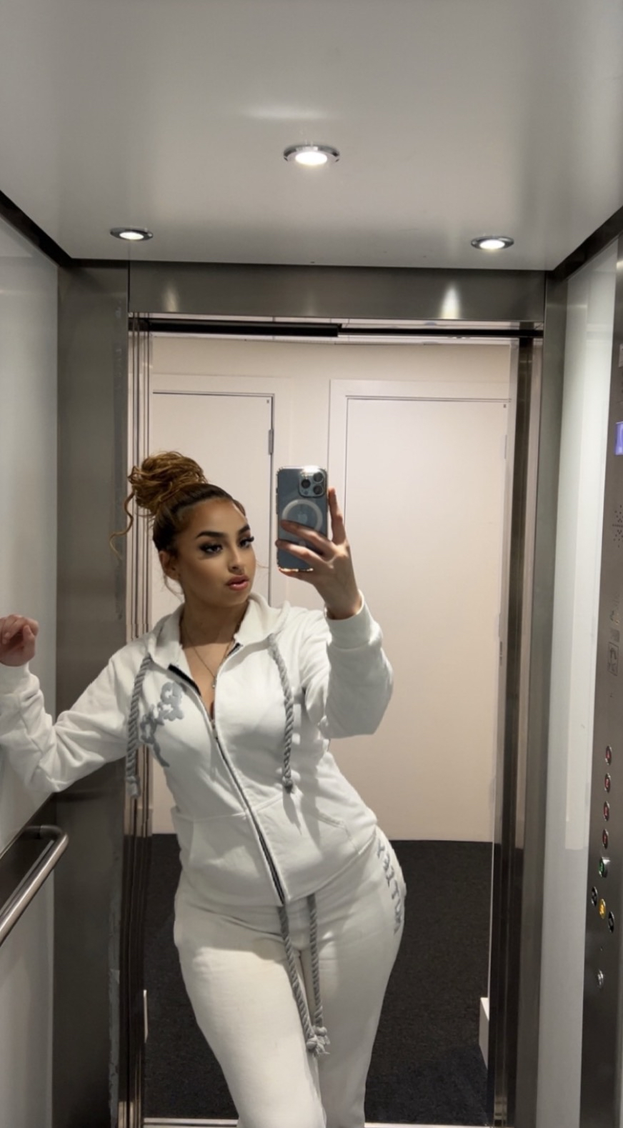 "Broken Promise" TRACKSUIT (White)