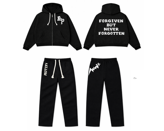 "Broken Promise" TRACKSUIT (Black)